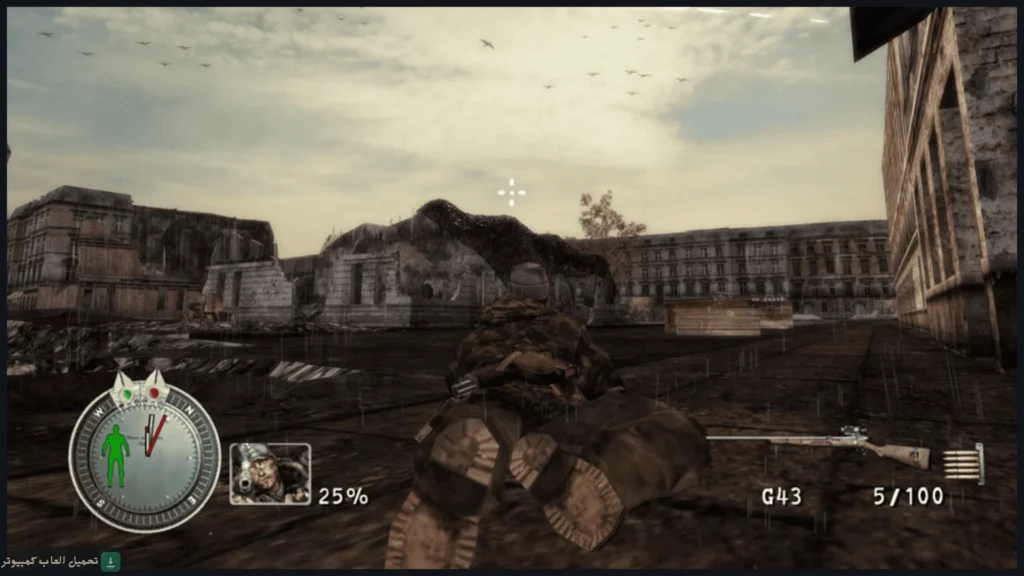 تحميل لعبة Sniper Elite 1 للكمبيوتر كاملة برابط مباشر
